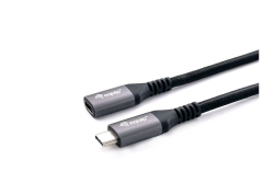 Equip Kabel USB-C3.2->C Gen2 Erweiter. St/Bu 1.00m...