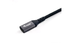 Equip Kabel USB-C3.2->C Gen2 Erweiter. St/Bu 1.00m schwarz