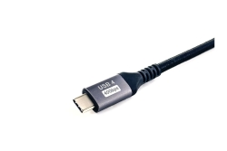 Equip Kabel USB-C4.0->C Gen3 PD240W St/St 1.20m schwarz