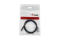 Equip Kabel USB-C4.0->C Gen3 PD240W St/St 1.20m schwarz
