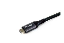 Equip Kabel USB-C4.0->C Gen2x2 PD100W St/St 2.00m schwarz