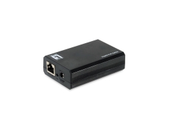 LevelOne PoE Gigabit Splitter RJ45 1Gbps 60W schwarz