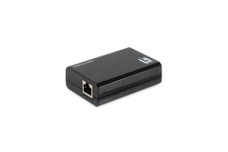LevelOne PoE Gigabit Splitter RJ45/USB-C 1Gbps 50W schwarz