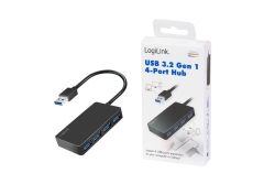Logilink USB 3.2 HUB 4-port, Gen1 schwarz