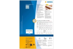 HERMA Etiketten A4 weiß 210x297 mm Papier wetterfest 80 St.