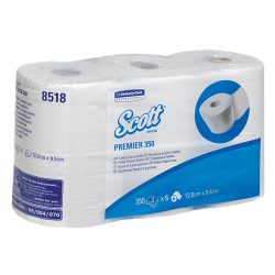 Kleinrollen Toilet Tissue - 3-lagig, geprägt,...