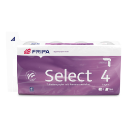 Toilettenpapier Select - 4-lagig, geprägt,...