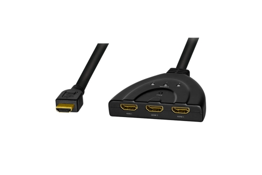 Logilink Switch HDMI,3-port,bidirekt(1x3/3x1),4K/30Hz,CEC