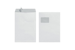 Herlitz Briefumschlag C4 90g haftklebend m.Fenster...