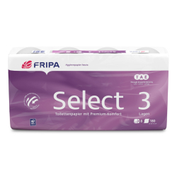 Toilettenpapier Select - 3-lagig, TAE, geprägt,...