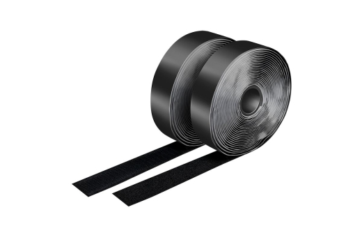 Logilink Klettband-Set, schwarz, Breite: 25 mm, Rolle, 5m