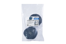 Logilink Klettband-Set, schwarz, Breite: 25 mm, Rolle, 5m
