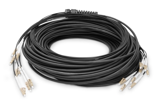 DIGITUS LWL Patchkabel LC->UPC 50m Vorkonfektioniert OM4 8