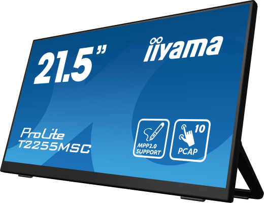 IIYAMA 54.5cm (21,5) T2255MSC-B1 16:9 M-Touch HDMI+USB IPS retail