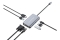 CONCEPTRONIC 7-1 Dock USB-C->HDMI/3xUSB-A/VGA/+ 25cm gr