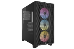 CORSAIR Geh Midi 3000D RGB Airflow (Tempered Glass) Black