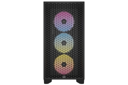 CORSAIR Geh Midi 3000D RGB Airflow (Tempered Glass) Black