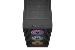 CORSAIR Geh Midi 3000D RGB Airflow (Tempered Glass) Black