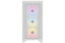 CORSAIR Geh Midi 3000D RGB Airflow (Tempered Glass) White