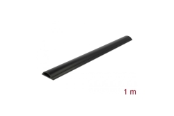 DELOCK Kabelkanal selbstklebend 50 x 12mm - Länge 1m schwarz