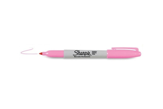 Sharpie Fein Permanent Marker Rundspitze Rosa 12er Faltschachtel