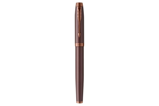 PARKER Füller IM Monochrome Burgundy PVD M Blau Geschenkbox