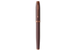 PARKER Füller IM Monochrome Burgundy PVD M Blau...