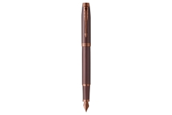 PARKER Füller IM Monochrome Burgundy PVD M Blau Geschenkbox
