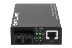 INTELLINET Gigabit Medienkonverter SC Multimode 550m Auto