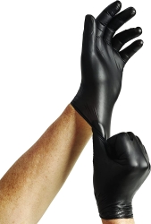 Spontex Einmalhandschuhe Extra Black 100 aus Vinyl Gr. M