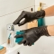 Spontex Einmalhandschuhe Extra Black 100 aus Vinyl Gr. M