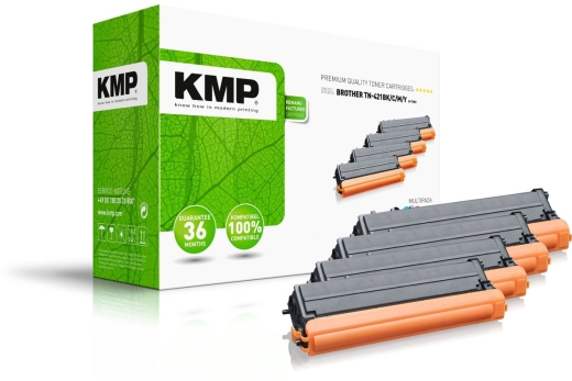 KMP Toner Brother TN421BK/C/M/Y Multipack B-T98V remanufactured