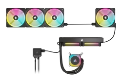CORSAIR Lüfter QX120 RGB LED 120*120*25 Single Fan