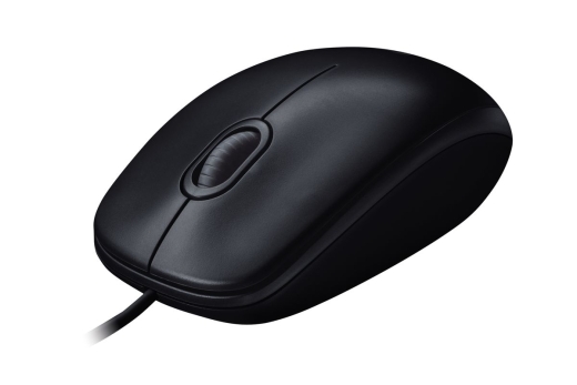 Logitech USB Mouse M90 grau