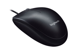 Logitech USB Mouse M90 grau