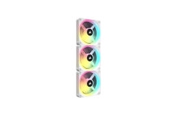 CORSAIR Lüfter QX120 RGB LED 120*120*25 Fan White Single