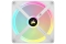 CORSAIR Lüfter QX140 RGB LED 140*140*25 Fan White Single