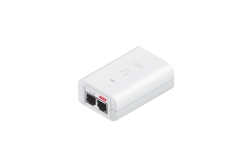 Ubiquiti POE Injector, 24VDC, 30W, Gigabit, weiss