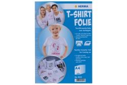 HERMA T-Shirt Folie für helle Textilien A4...