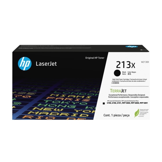 HP 213X Schwarz LaserJet Tonerpatrone