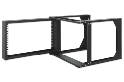 INTELLINET 19 Open Frame Rack 2 Schienen 6HE T:450mm schwrz