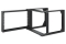 INTELLINET 19 Open Frame Rack 2 Schienen 6HE T:450mm schwrz