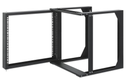 INTELLINET 19 Open Frame Rack 2 Schienen 9HE schwarz