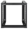 INTELLINET 19 Open Frame Rack 2 Schienen 9HE schwarz