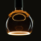 SEGULA LED Floating Globe 150 smokey grau E27 260Lm 1900K