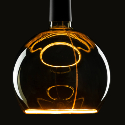 SEGULA LED Floating Globe 200 smokey grau E27 300Lm 1900K