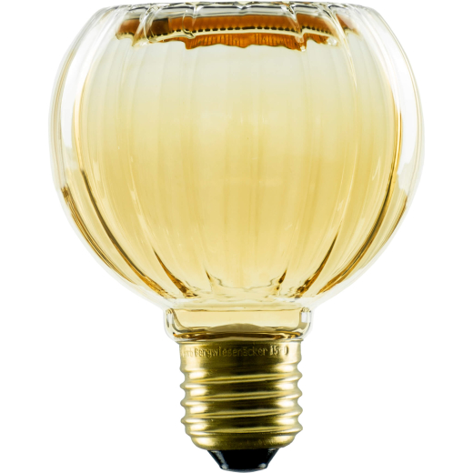 SEGULA LED Floating Globe 80 straight gold E27 240Lm 2200K
