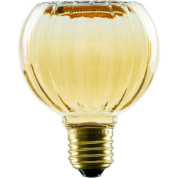 SEGULA LED Floating Globe 80 straight gold E27 240Lm 2200K