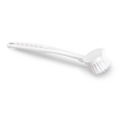 Spülbürste - 24 cm, Kunststoff Rundkopf weiß