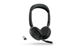 Jabra Headset Evolve2 65 Flex USB-A MS Stereo WLC schnurlos
